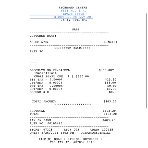 Coach Brown Leather Shoulder Hobo - Picture 3 of 5